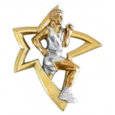 Aplique Estrela Dourada Atletismo Masculino